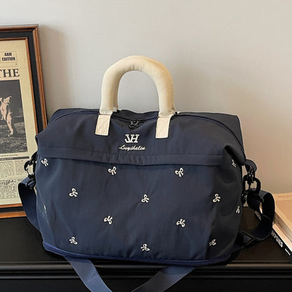 Stylische bestickte Reisetasche Brehn