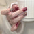Künstlerisches mit Glitter verziertes Press-On Nagelset Brehn