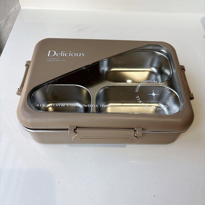 Edelstahl Multi-Compartment Lunchbox