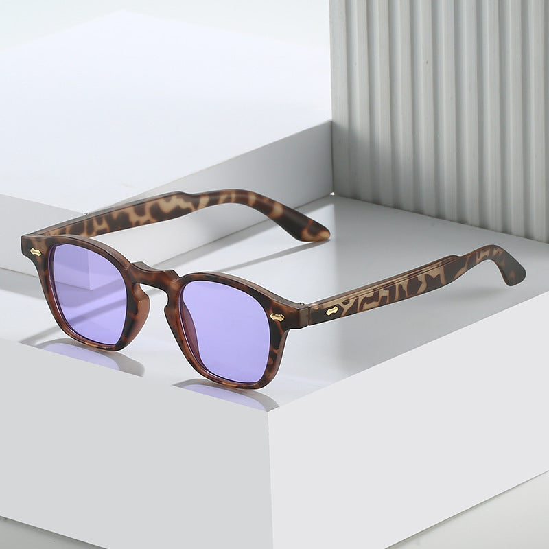 Vintage-inspirierte elegante quadratische Sonnenbrille Brehn