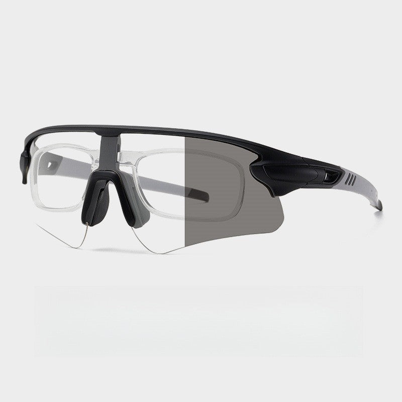 Unisex Sportliche Hochleistungs-Sonnenbrille mit aerodynamischem Design und verstellbarem Nasenpad Brehn