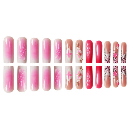 Floral 3D Nagelkunst Erweiterungen Brehn