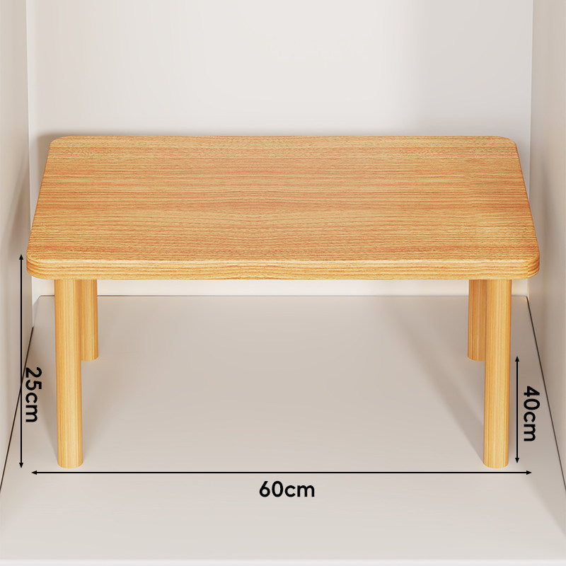 Verstellbarer Mehrhöhe Holz Monitorständer und Desktop Regal