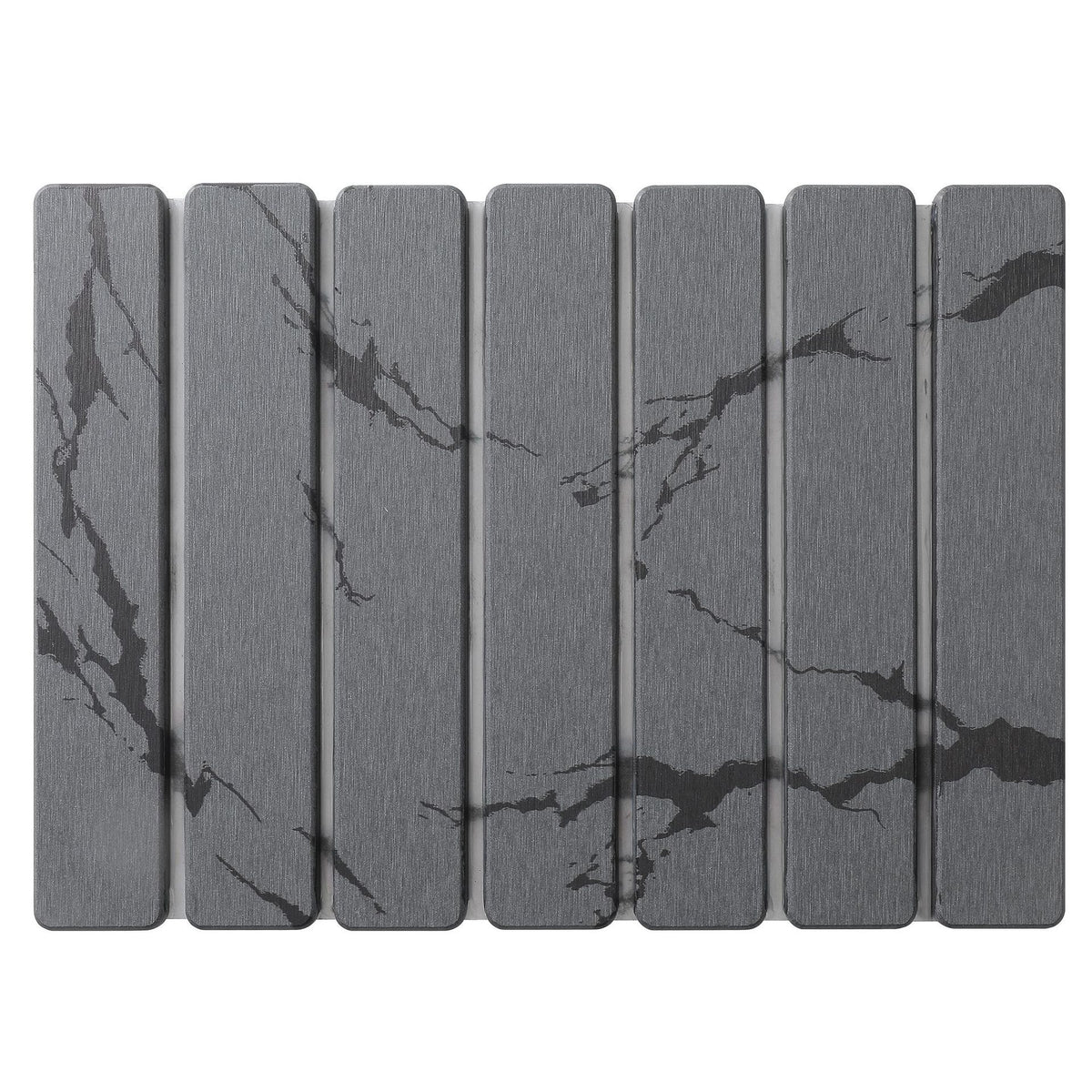 Elegante Marmor-Design Küchen-Abtropfmatte