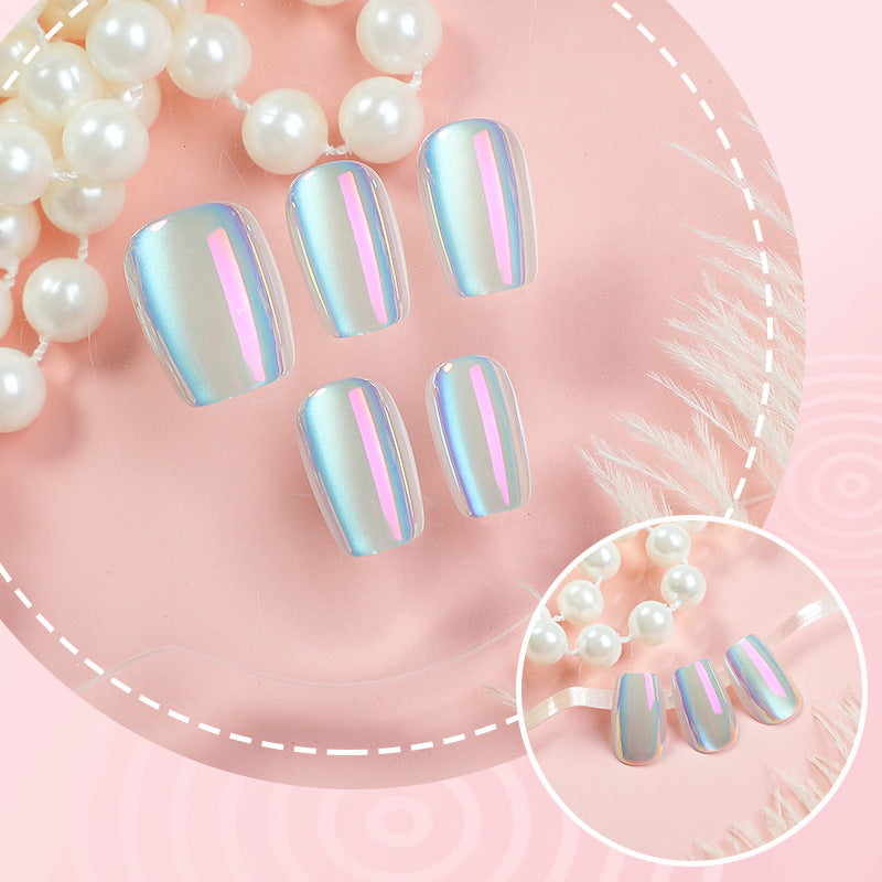 Glänzendes Multi-Dimensional Press-On Nagelset