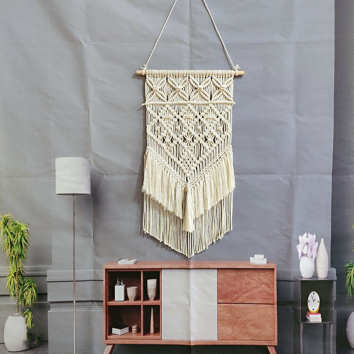 Artisan Macrame Wandteppich Brehn