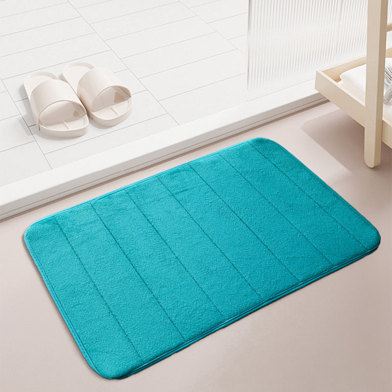 Weicher Plush-Badezimmerteppich Brehn