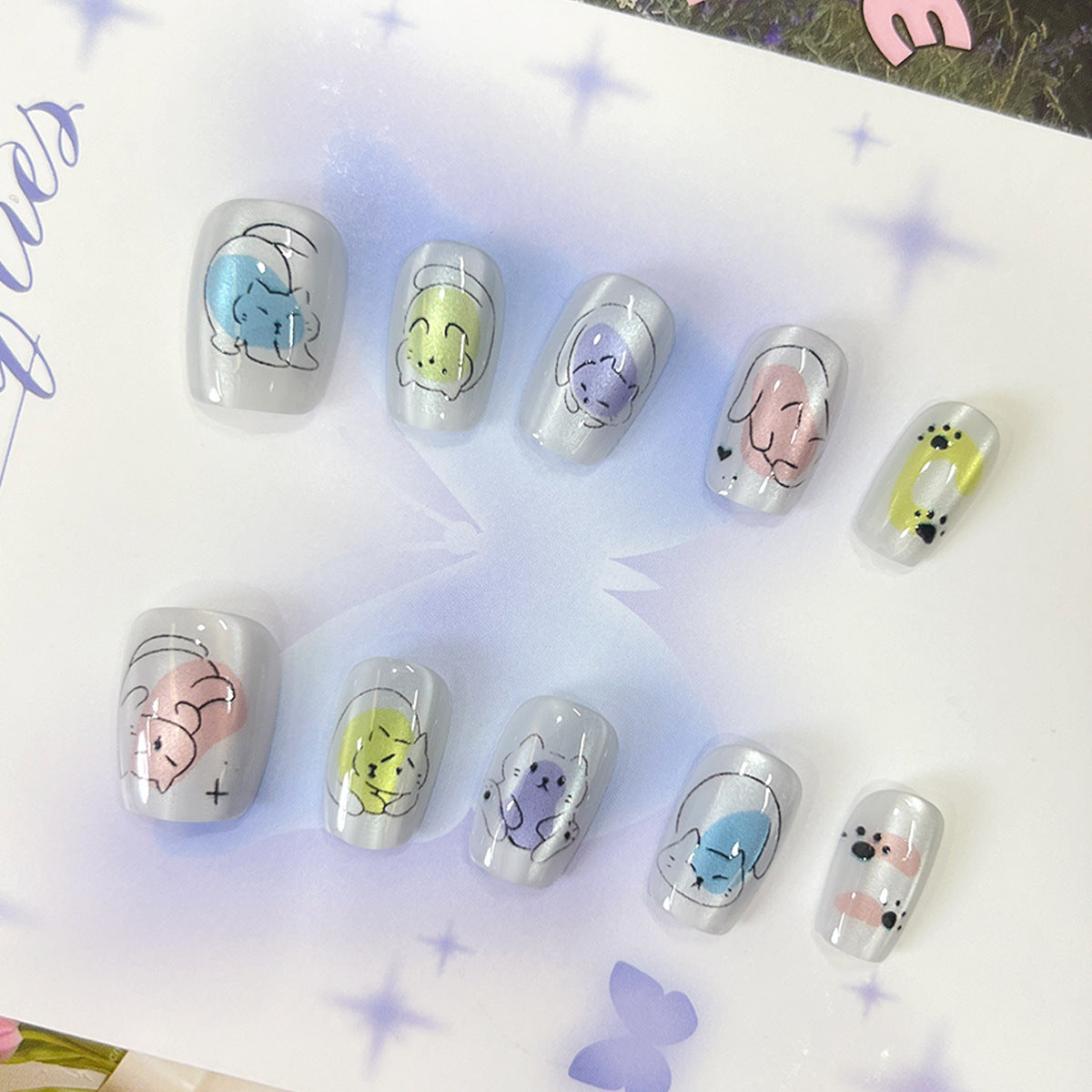 Kreative Nagelkunst mit Tiermotiven Brehn