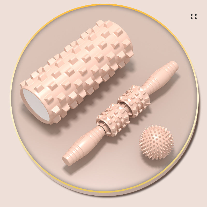 Massage-Set mit Multifunktionaler Rolle und Akupressurbällen Brehn