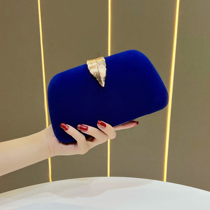 Elegante Samt Abend Clutch