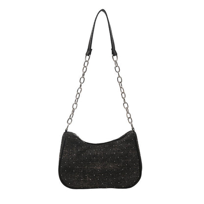 Stylische Hobo-Tasche mit Kettengriffen Brehn