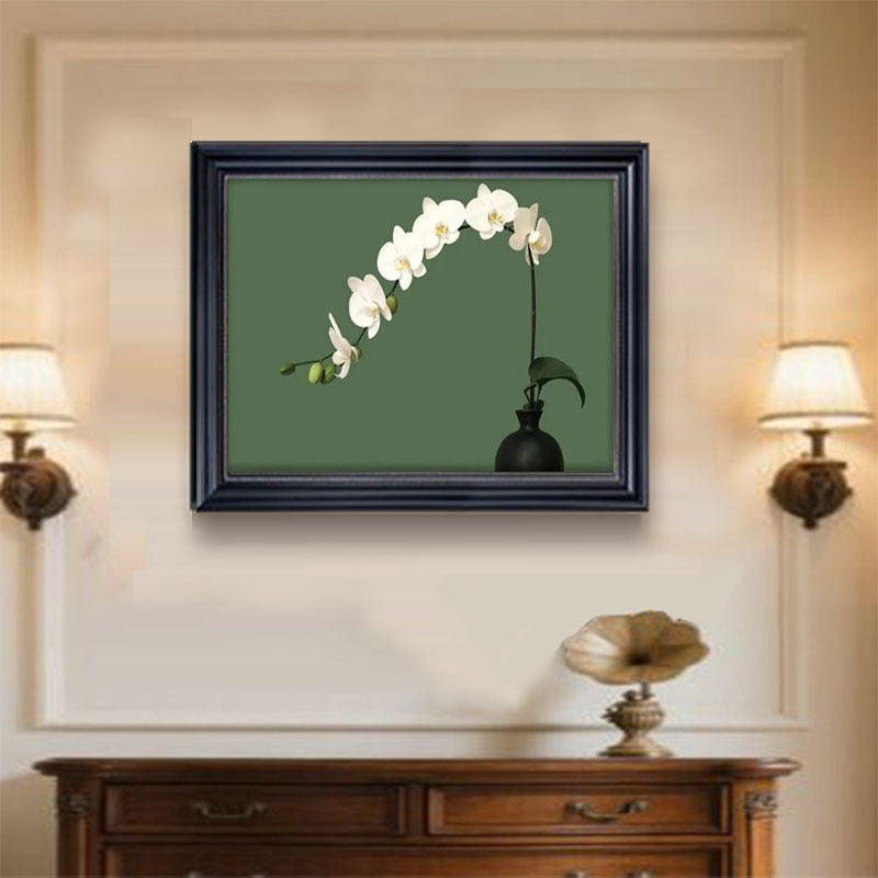 Gerahmtes Blumen Kunstwerk