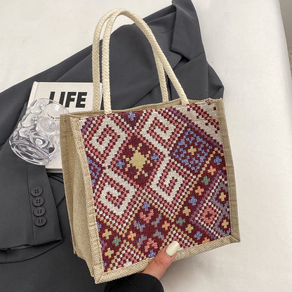 Artisan Textile Mini Tragetasche