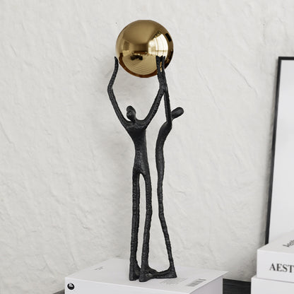 Abstrakte menschliche Figur Skulptur