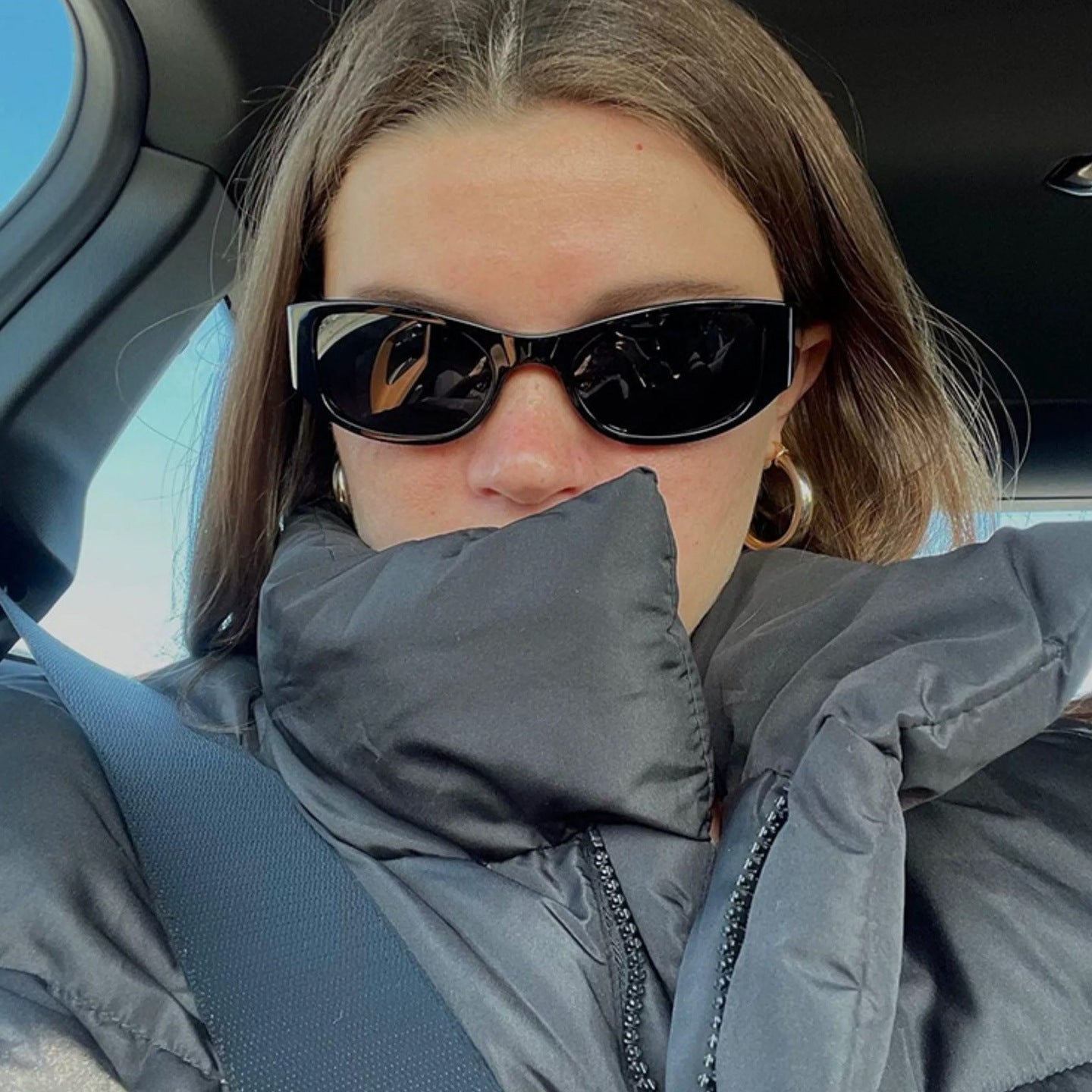 Damen Sonnenbrille im eleganten retro-inspirierten Design Brehn