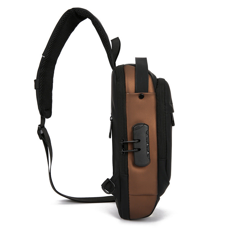 Crossbody Sling Bag mit Multifunktionalen Fächern Brehn