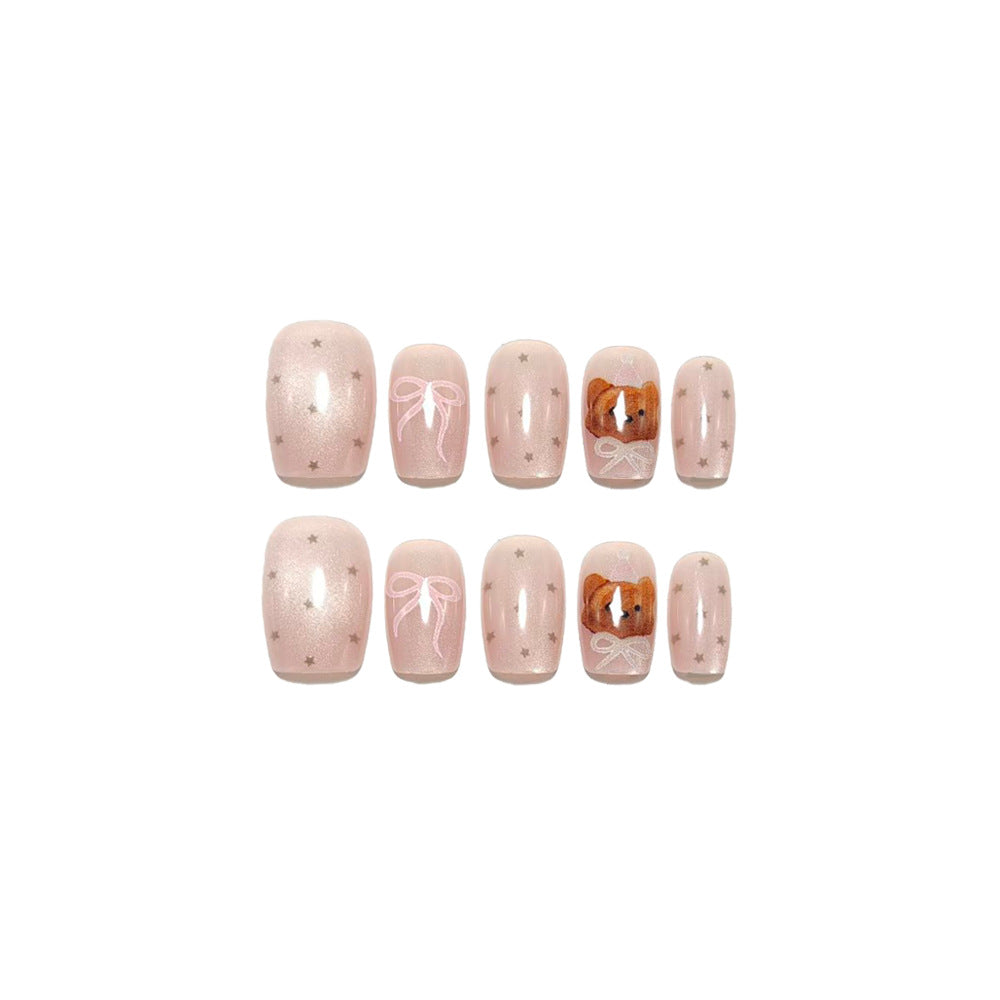 Exquisite Nagelkunst mit Niedlichen Hundefilm-Motiven Brehn