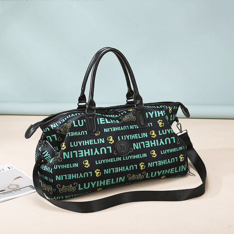 Stylische Blumenprint-Wochenend-Duffle-Tasche Brehn