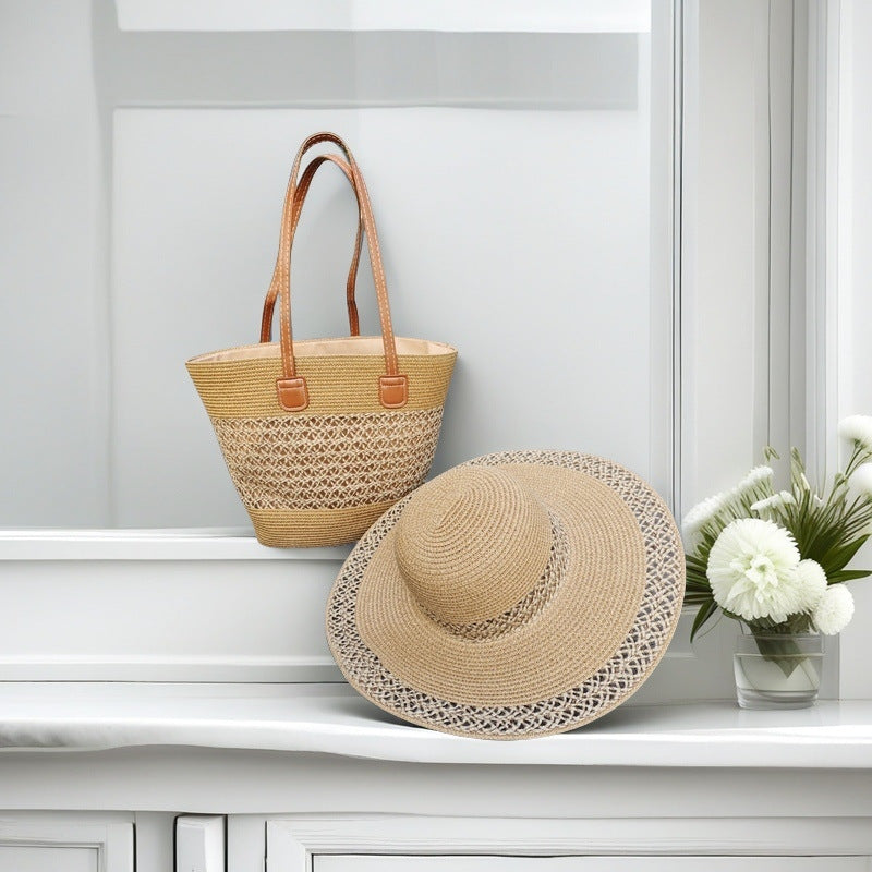 Strandtasche mit Bunten Streifen Brehn
