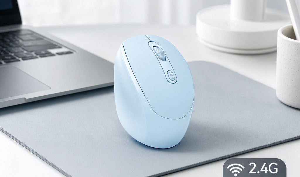 Drahtlose ergonomische Maus Brehn
