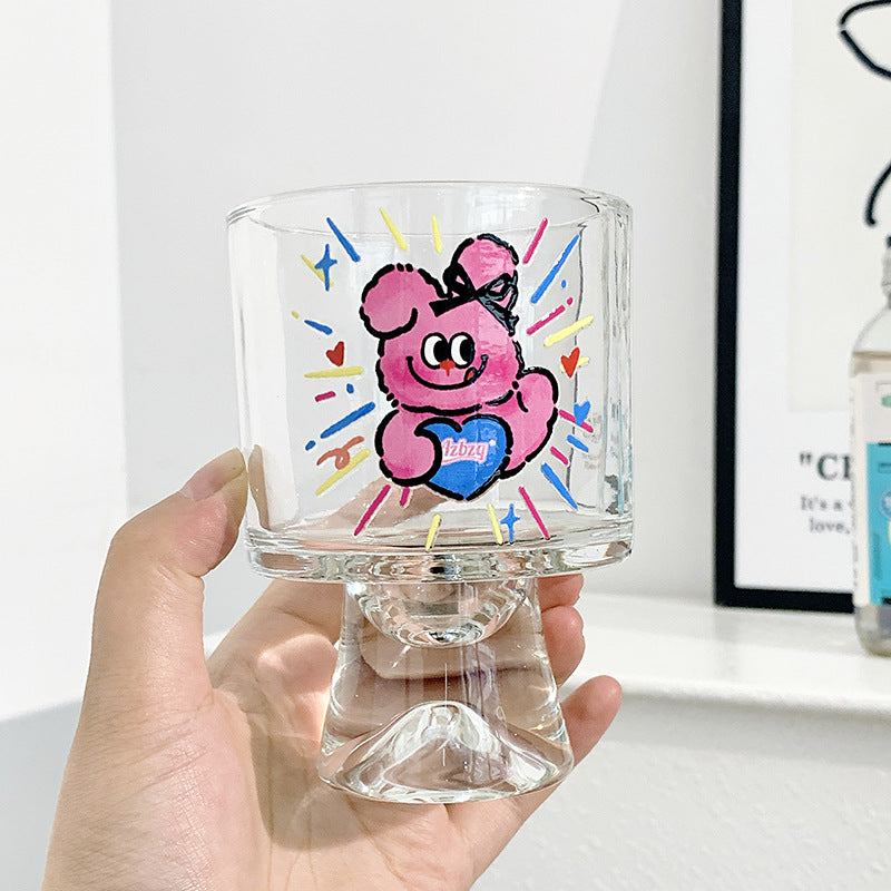 Lustige und Kreative Trinkglas mit Einzigartigem Tiermotiv Brehn