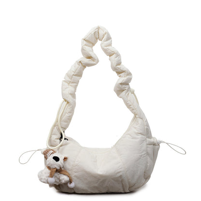 Lässige lässige Schultertasche