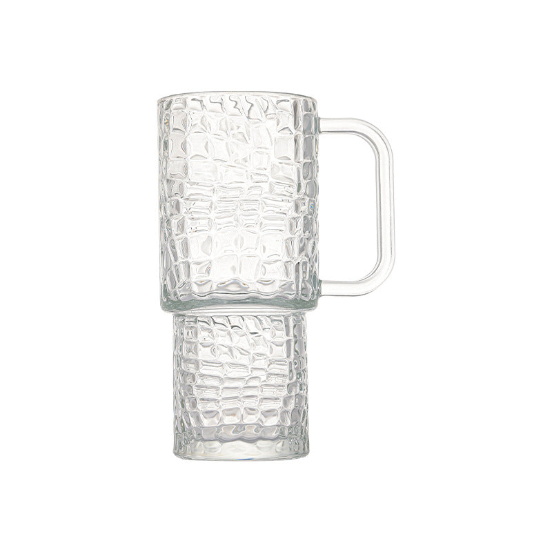 Unisex Glasbecher mit strukturiertem Design von Brehn