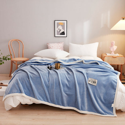 Damen Kuschelige Tagesdecke mit niedlichem Wolkenmotiv Brehn