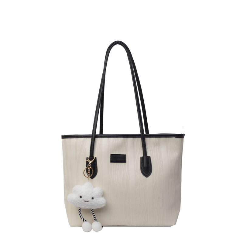 Texturiertes großes Tote Bag Brehn