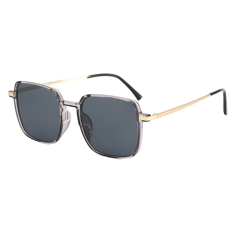 Damen modische oversized Sonnenbrille mit exklusiven Metall-Details Brehn