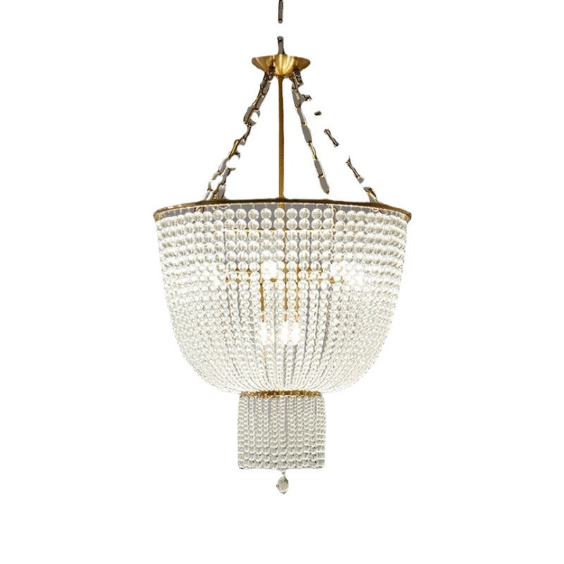 Kristallperlen-Deckenlampe