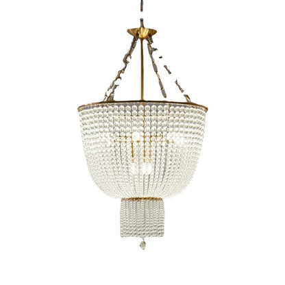 Kristallperlen-Deckenlampe