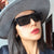Damen Oversized Sonnenbrille mit modernem und kantigem Design Brehn