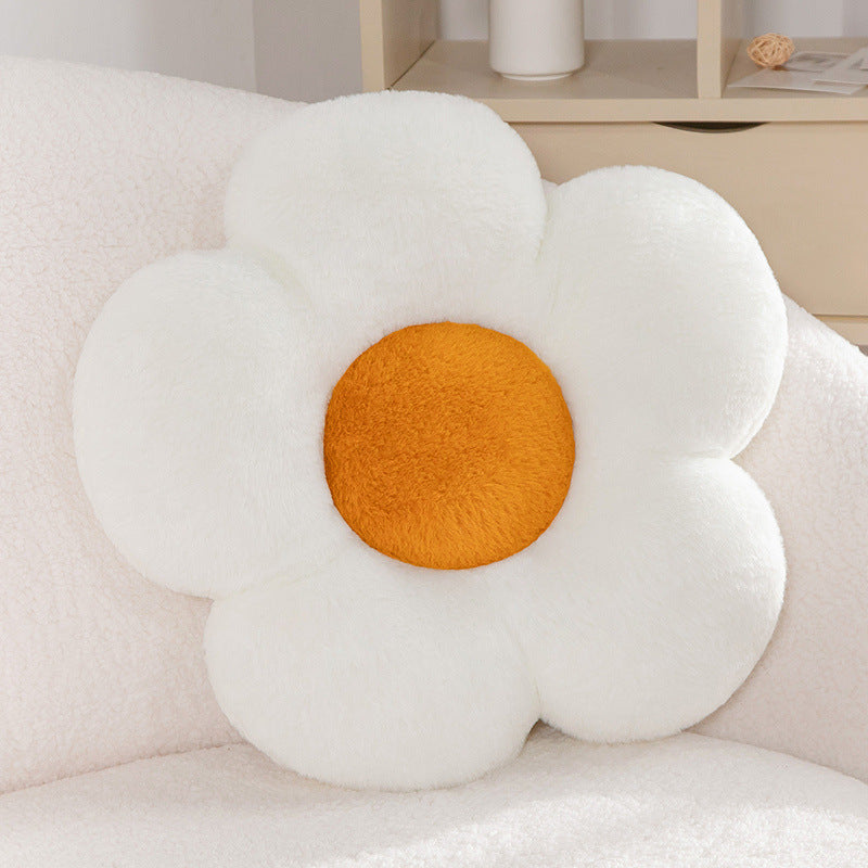 Plüsch Sitzkissen in Blumenform Brehn