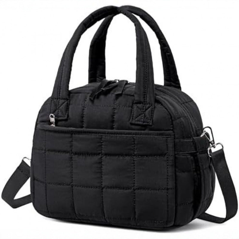 Multifunktionale Quilted Umhängetasche Brehn