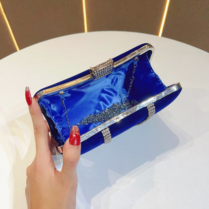 Luxuriöse Samt Abendhandtasche