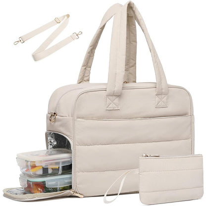 Isolierte Lunch-Tote-Tasche mit abnehmbarem Kühler Brehn