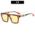Fetbold Geometrische Quadratische Sonnenbrille