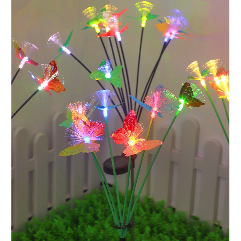 Dekorative LED-Faseroptik-Blumenstecker-Bouquet Brehn