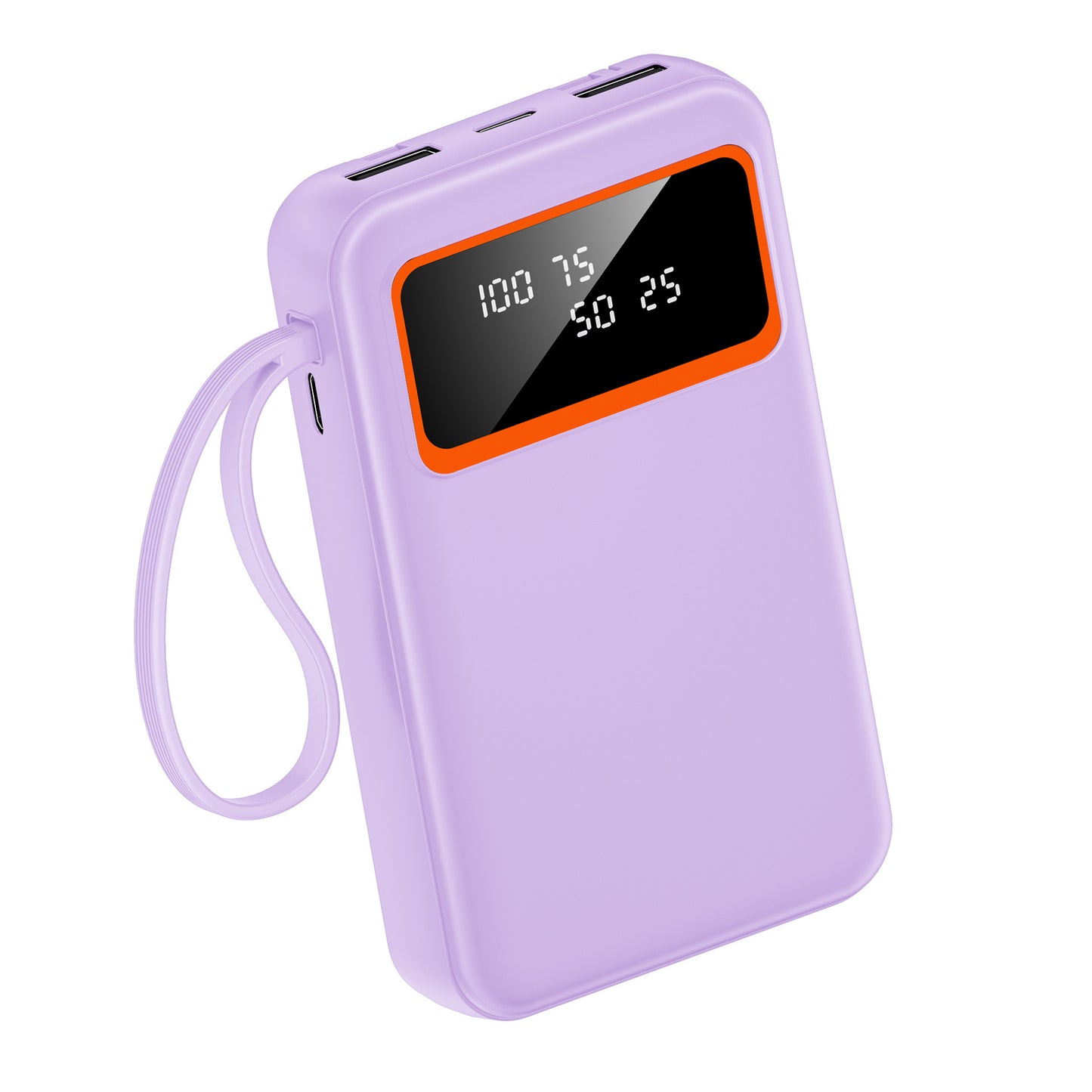 Tragbare Powerbank mit Digitaler Led-Anzeige und Schneller Ladefunktion Brehn