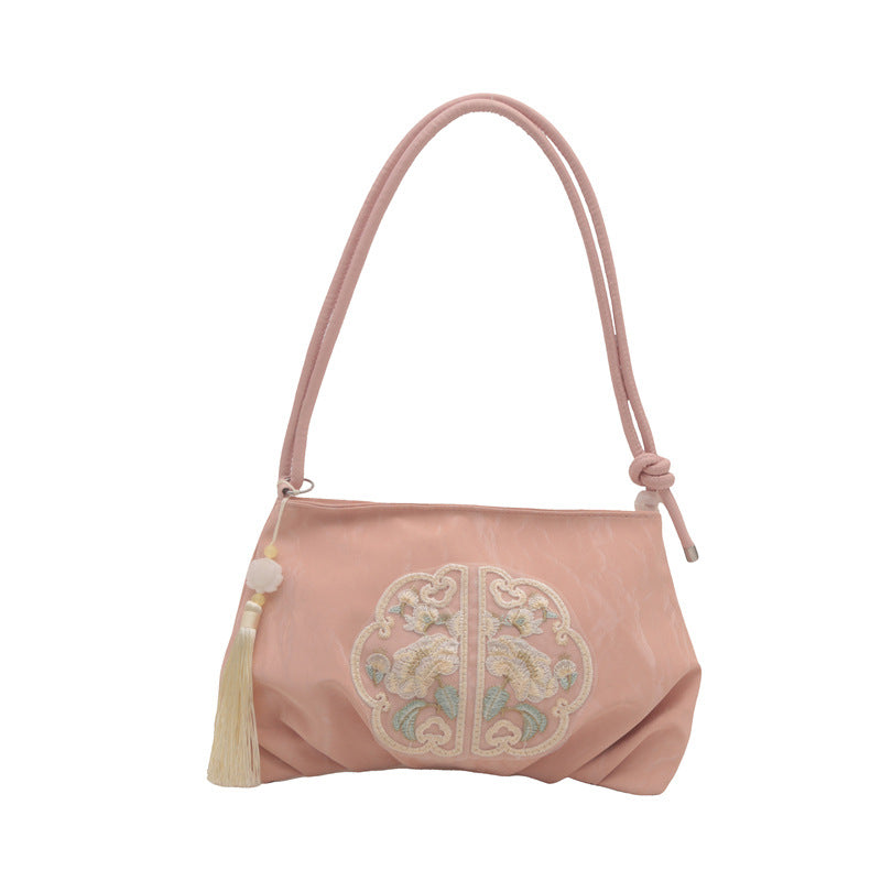 Elegante gestickte Abendhandtasche