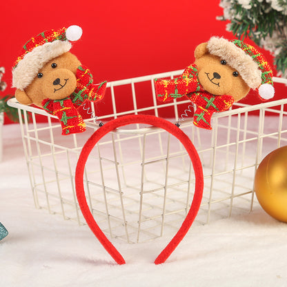 Lustige Weihnachts-Rentier-Haarreifen Brehn