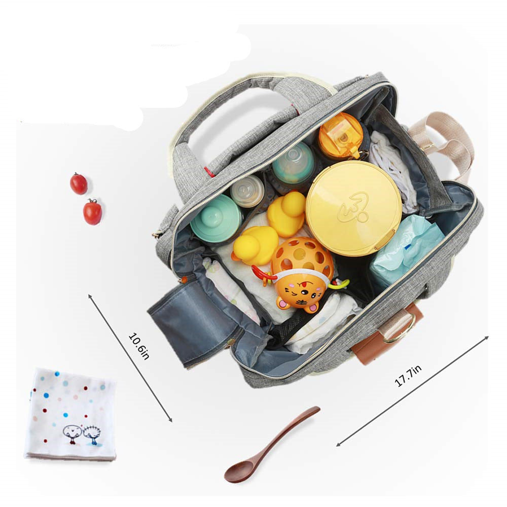 Damen Wickeltasche mit integriertem Wickelunterlage Brehn