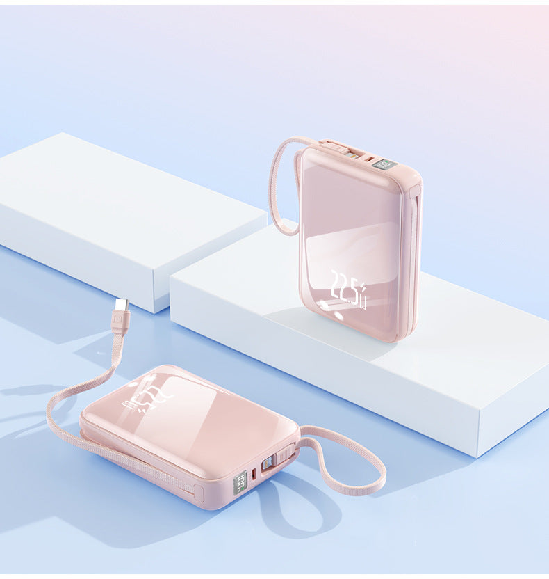 tragbare Powerbank mit LED-Anzeige und Schnellladefunktion Brehn