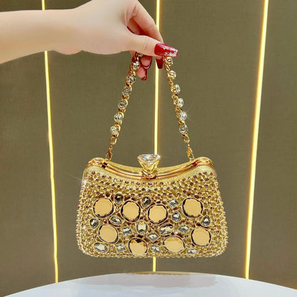 Opulente Bejeweled Abendtasche