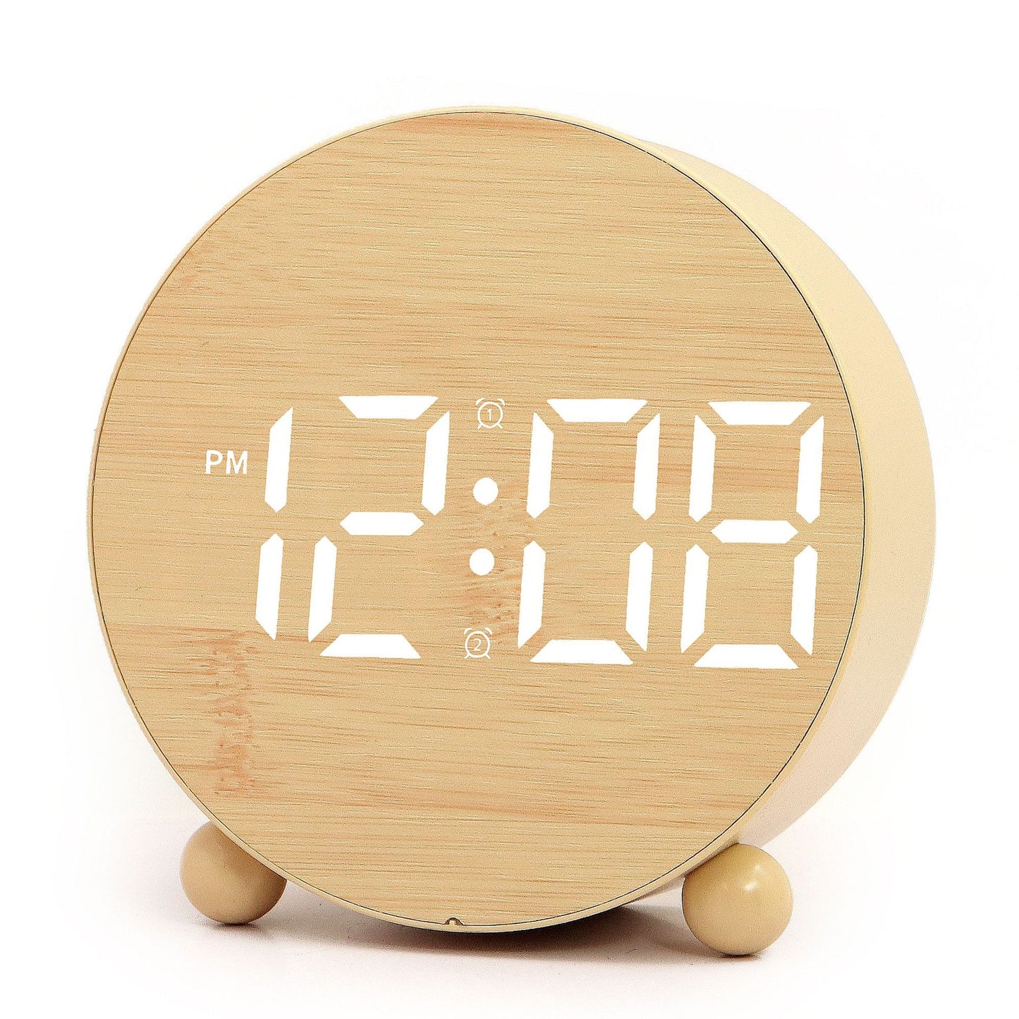 Digitaler Wecker mit Großem Led-Display und Sanfter Alarmfunktion Brehn