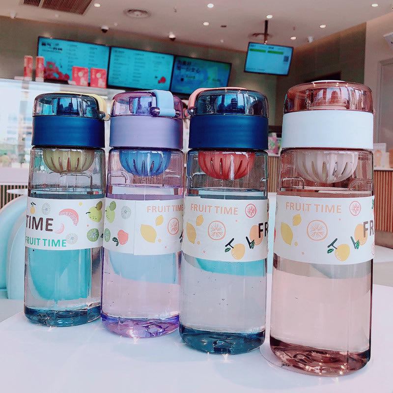 Damen Mehrweg-Infuserflasche mit fruchtigem Design Brehn
