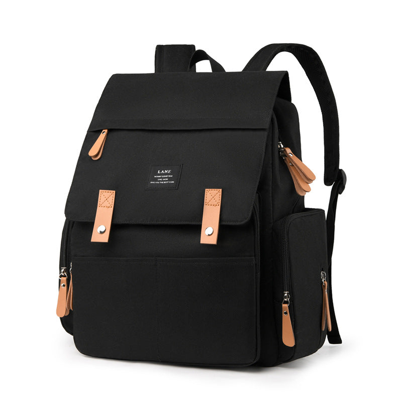 Multi-Taschen-Canvas-Rucksack Brehn