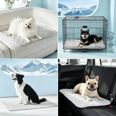 Unisex nan kühlende gesteppte Hundematte mit rutschfester Unterseite Brehn