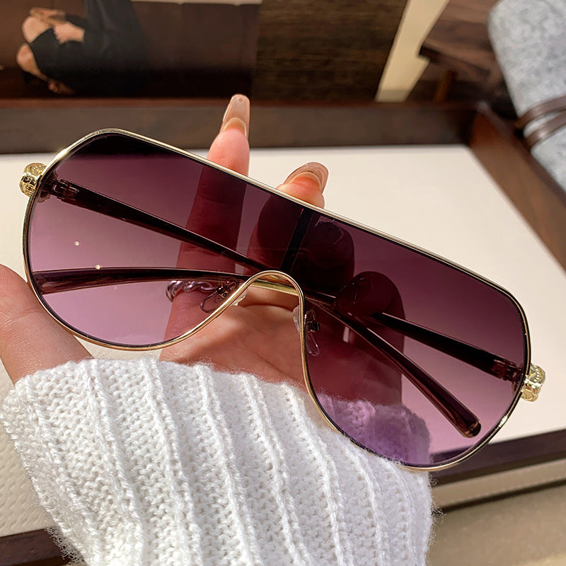 Damen oversized piloten Sonnenbrille Brehn